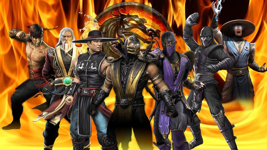 Mortal Kombat Characters Wallpaper By