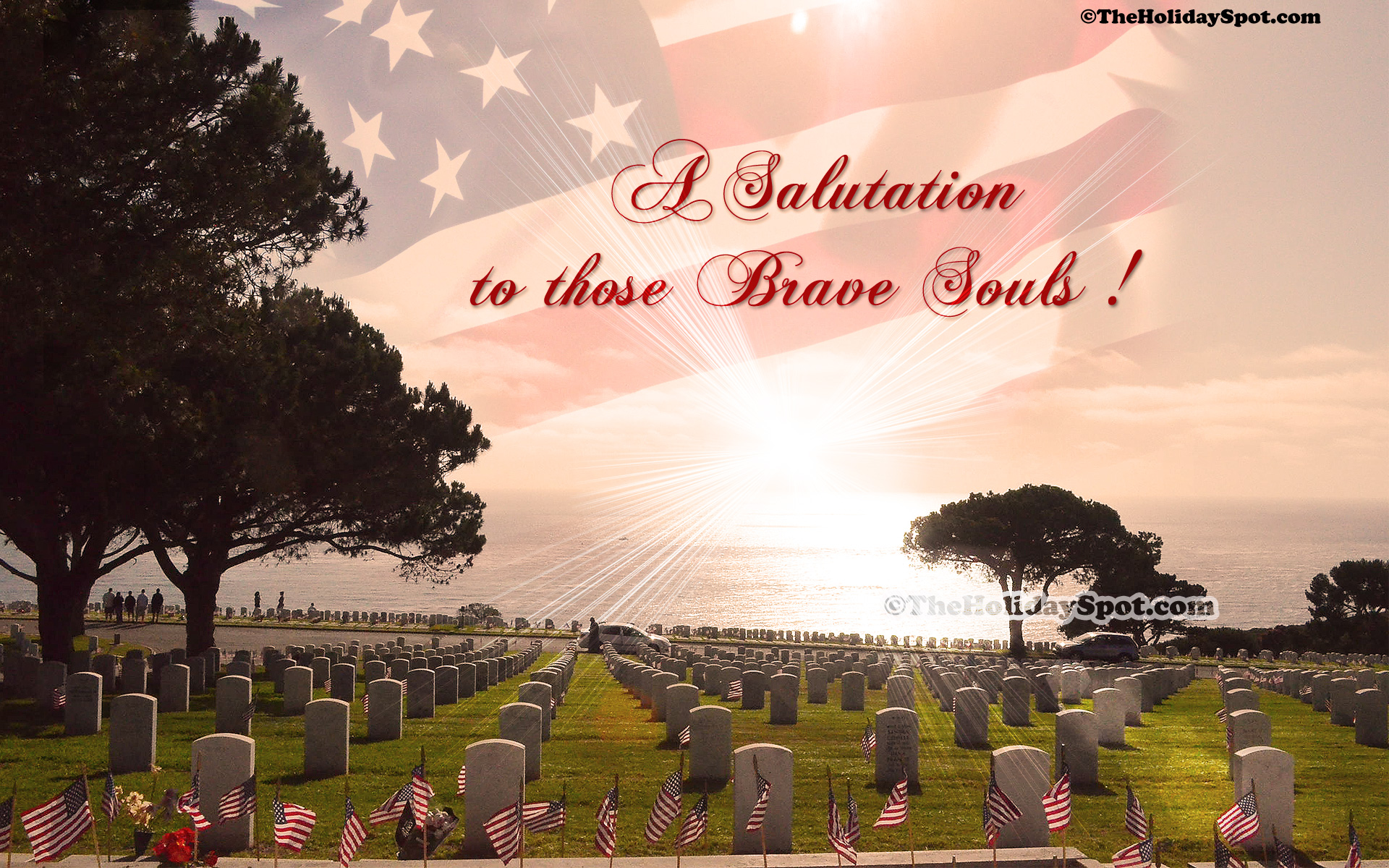 Illustration Of A Salutation To Those Brave Souls On Memorial Day