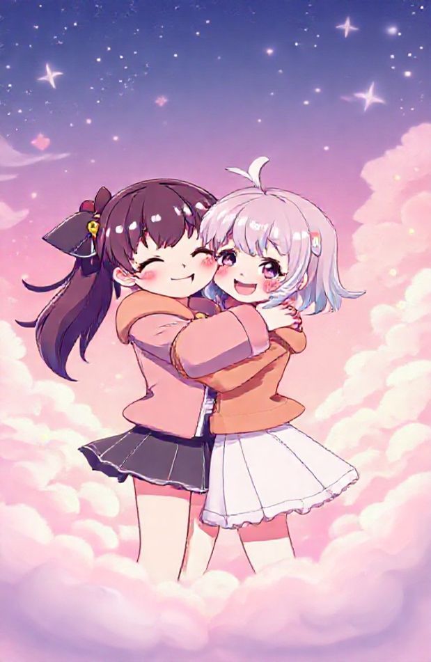 Anime Hug Wallpaper