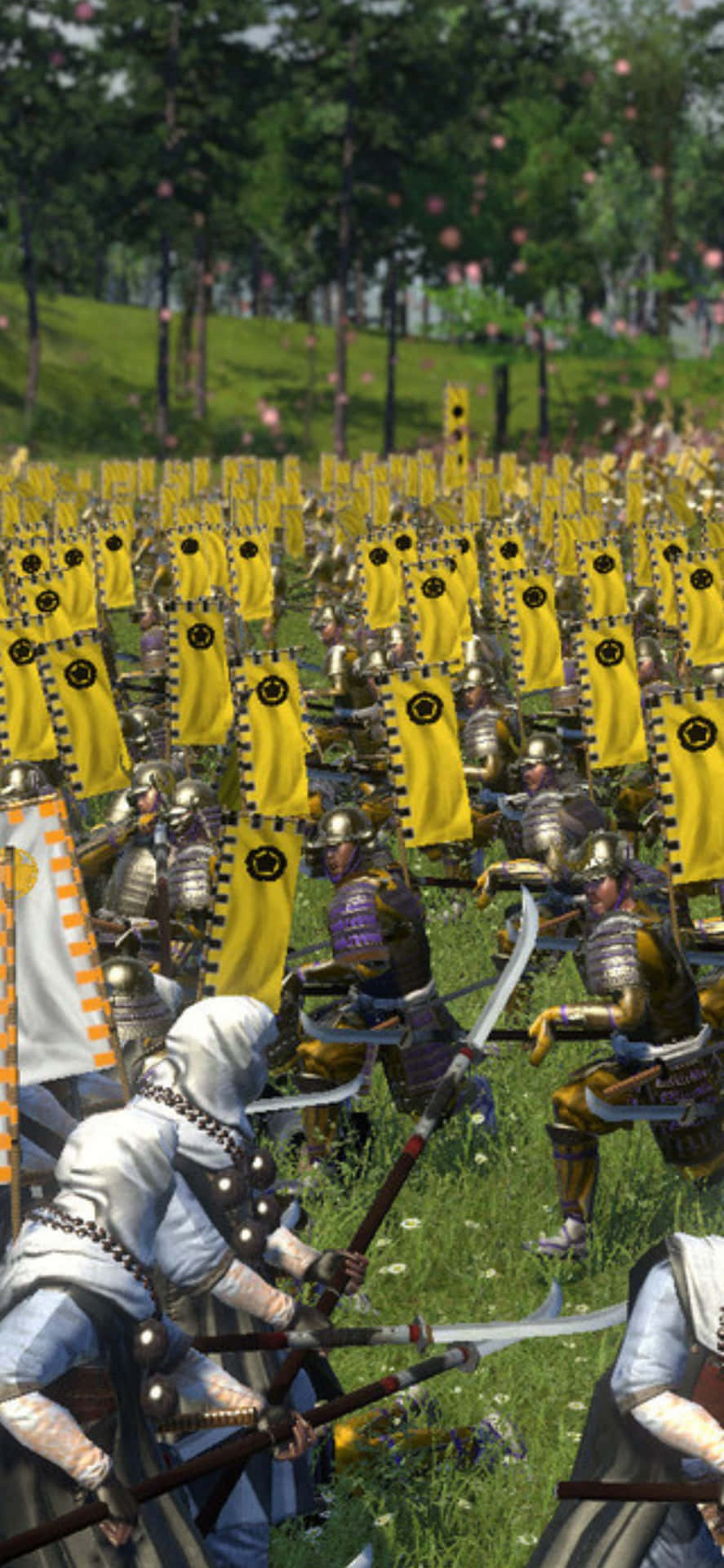 iPhone X Total War Shogun Background Wallpaper