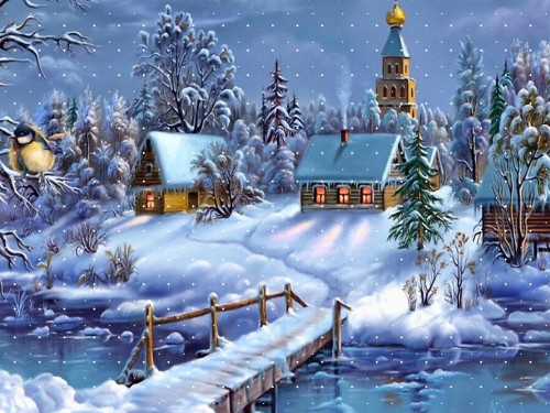 Winter Dreamland Wallpaper