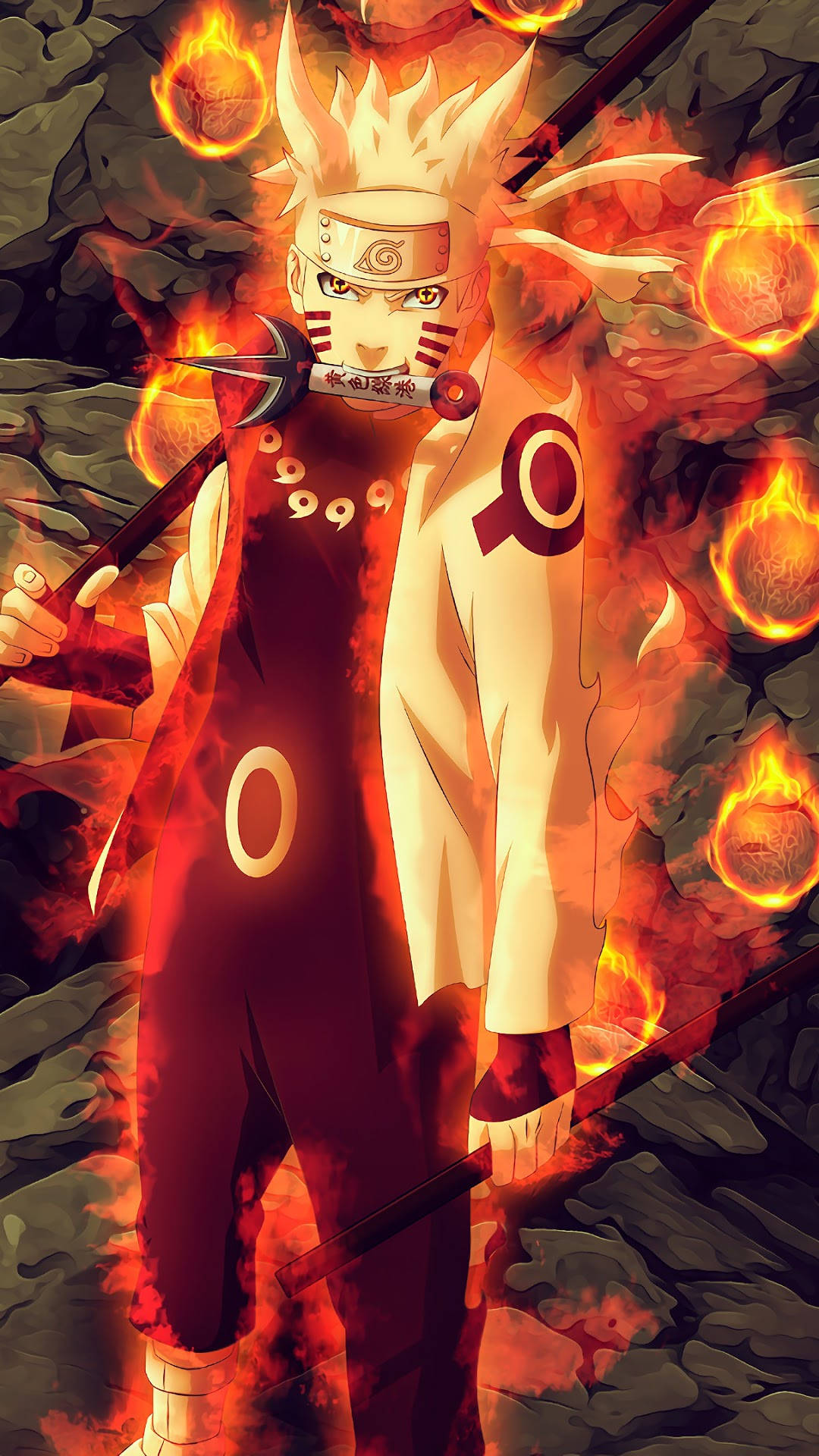 Uzumaki Fireballs Wallpaper