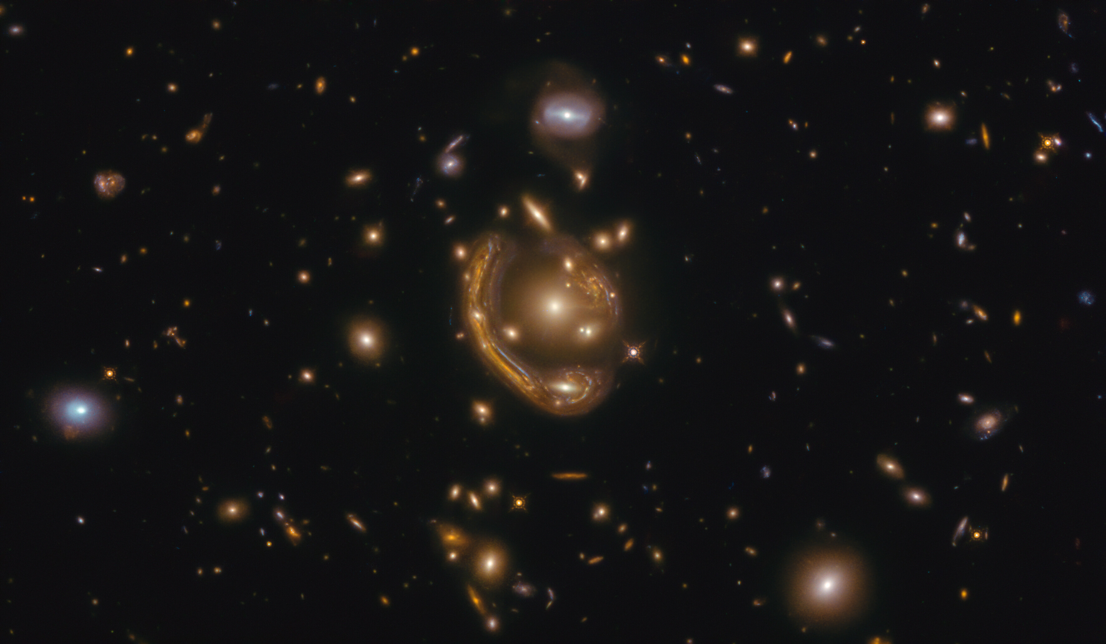 Rings Of Relativity Esa Hubble