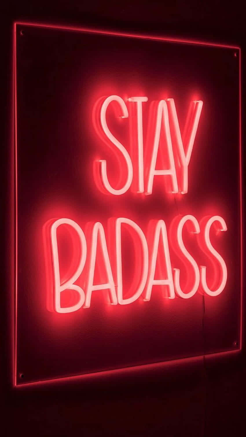 Neon Red Aesthetic Wallpaper
