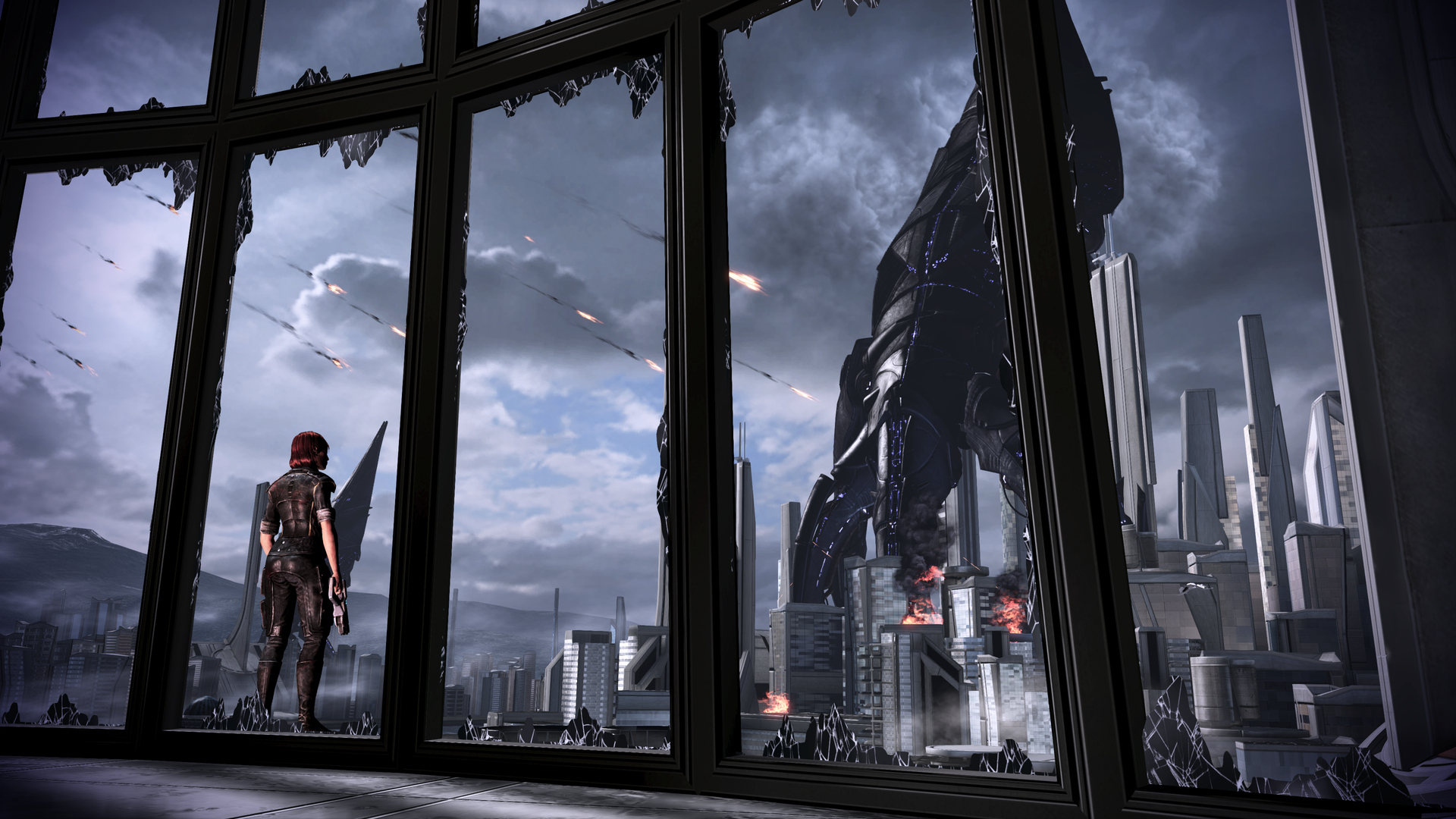 Of Mass Effect Desktop Wallpaper Reaper Shepard Imagebank Biz