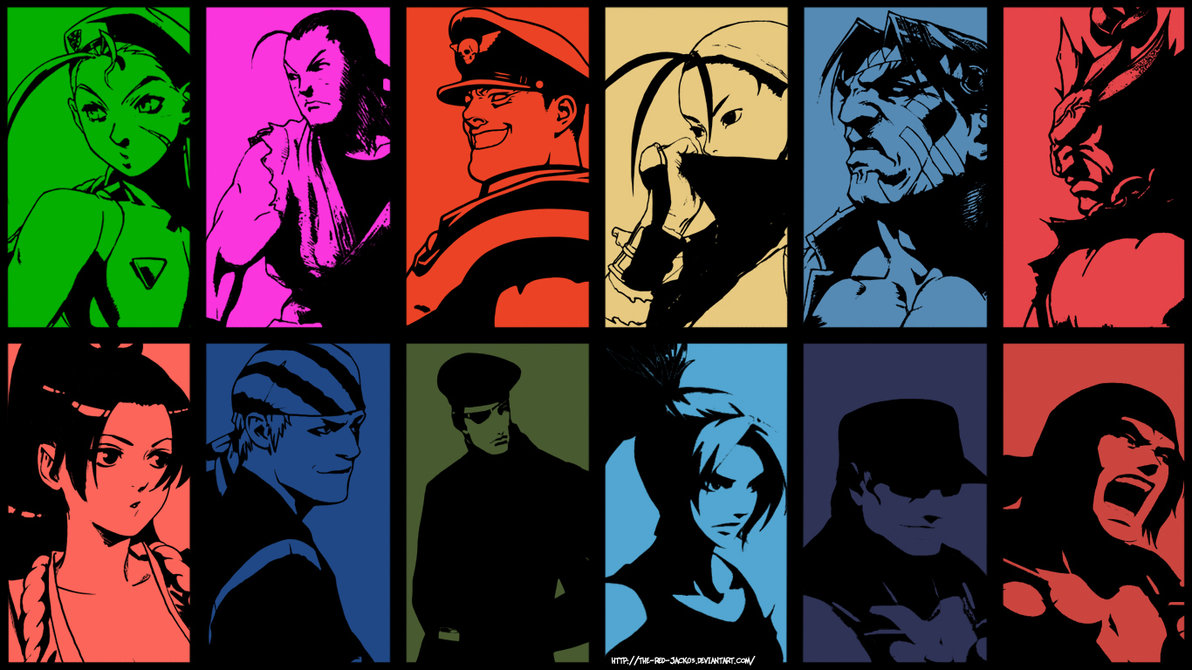 Street Fighter X King Of Fighters Wallpaper Ver A By The Red Jack03