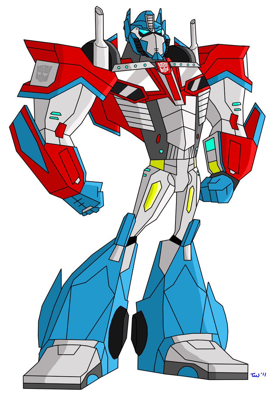Transformers Animated Powermaster Optimus Prime
