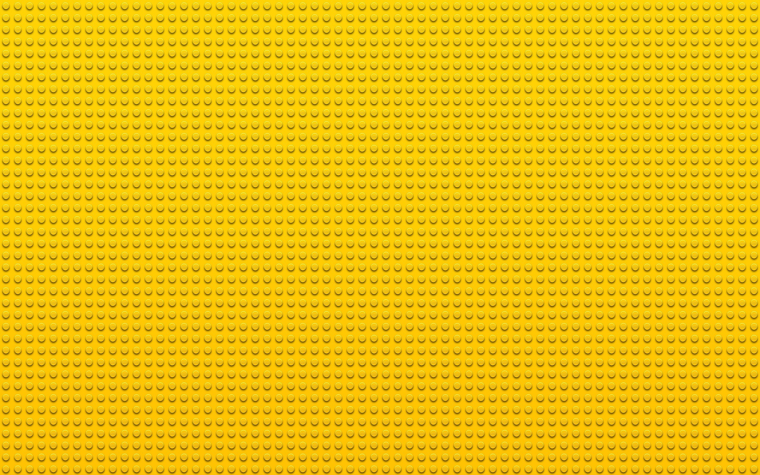 Lego Yellow Wallpaper 2560x1600 Lego Yellow Textures Dots