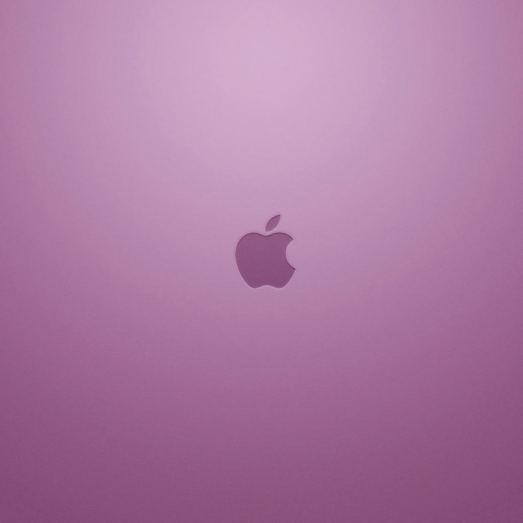Pink Apple Logo iPad Wallpaper Download iPhone Wallpapers iPad