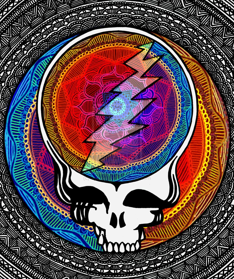 Grateful Dead Steal Your Face Art Stealin Faces By Dylanmark