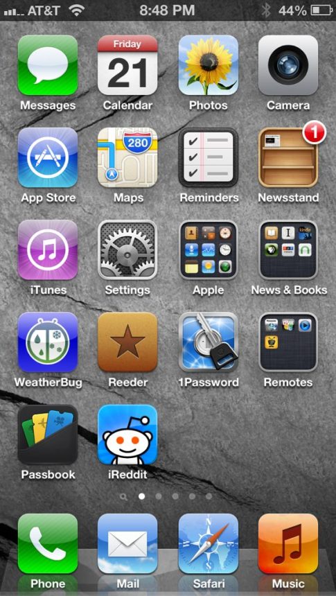 Show us your iPhone 5 Homescreen   iPhone iPad iPod Forums at iMore