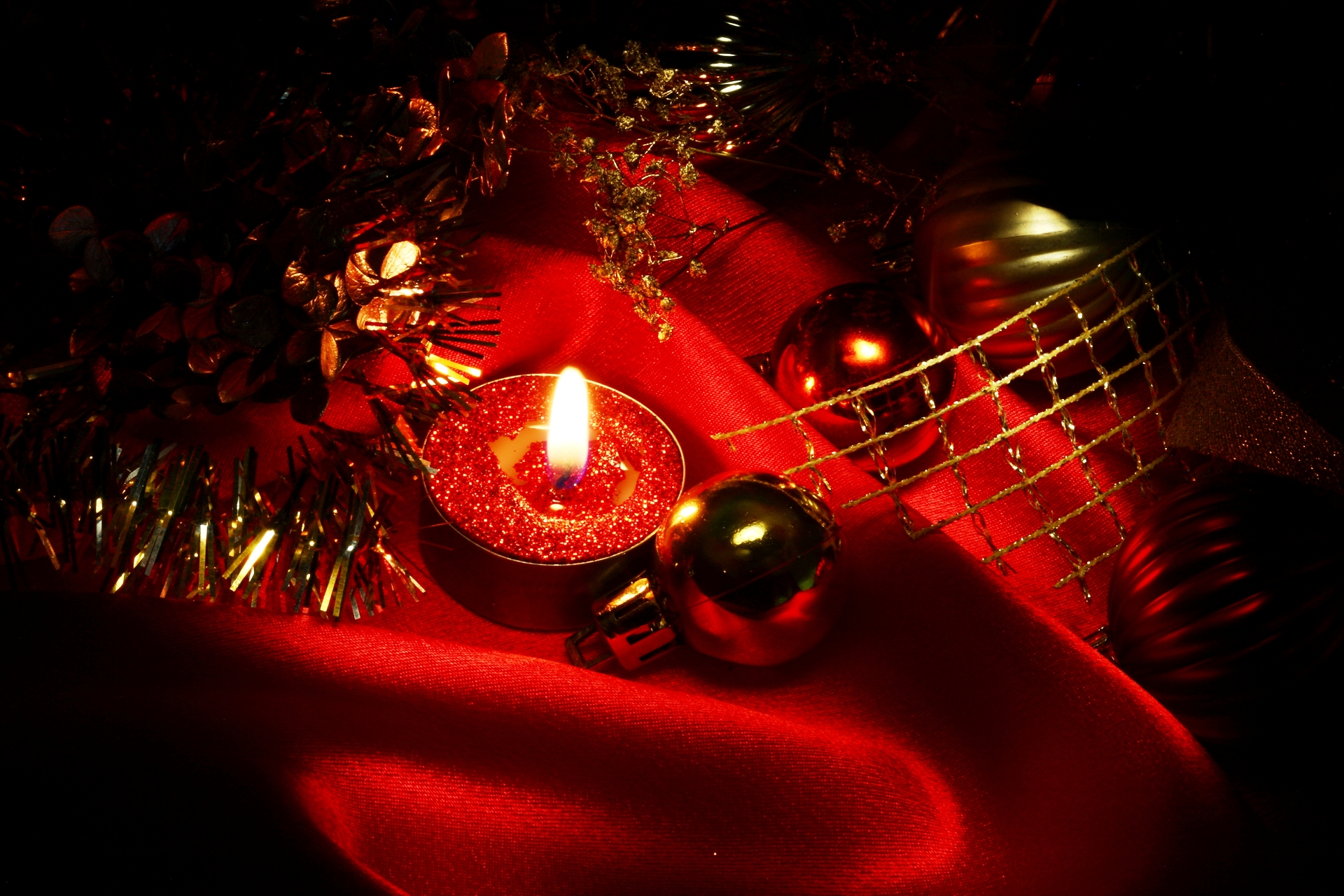 Christmas Candles Wallpaper Toptenpack