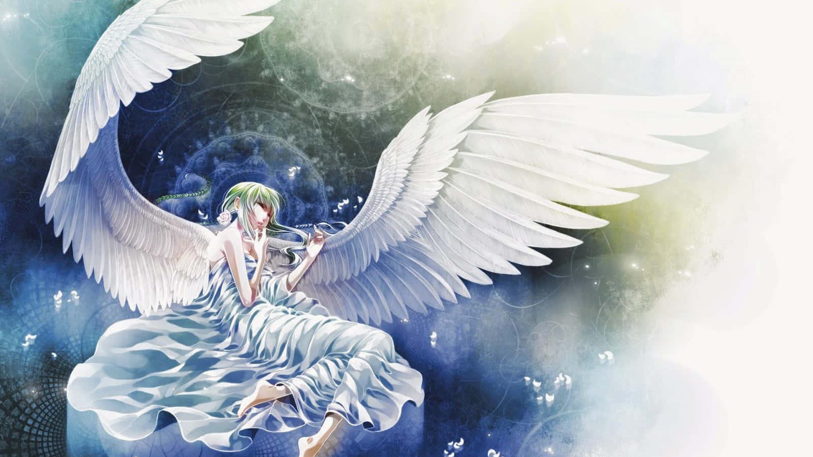 Angels Background Wallpaper