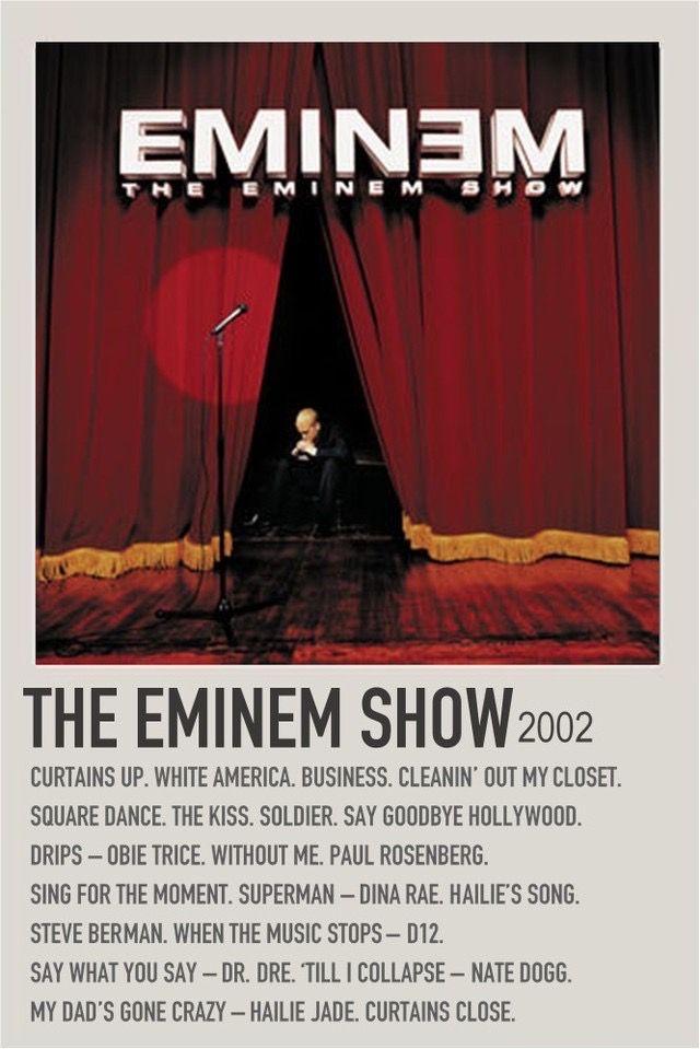 The Eminem Show Poster