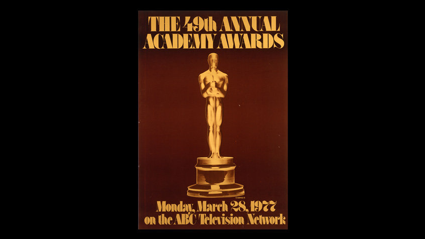 49th Academy Awards Oscar Ceremony Posters