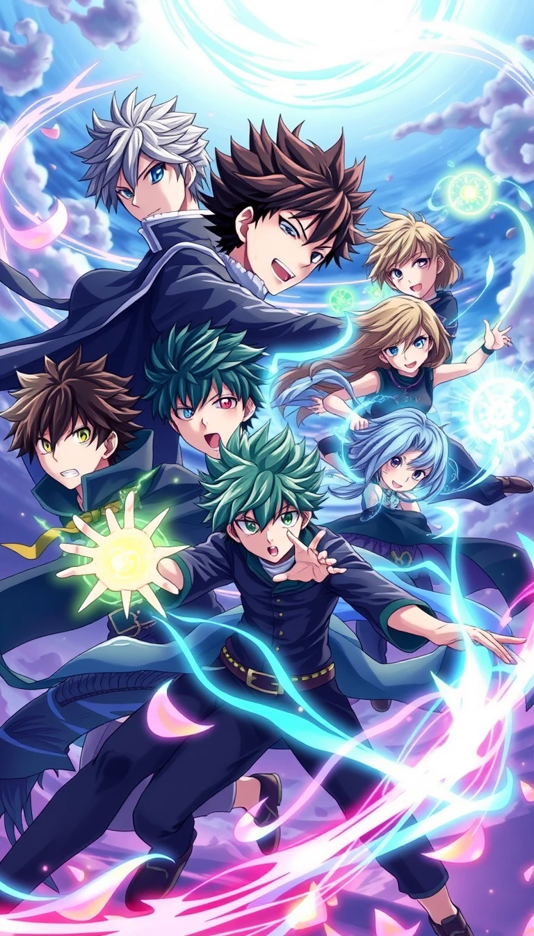 Black Clover 4k Phone Wallpaper