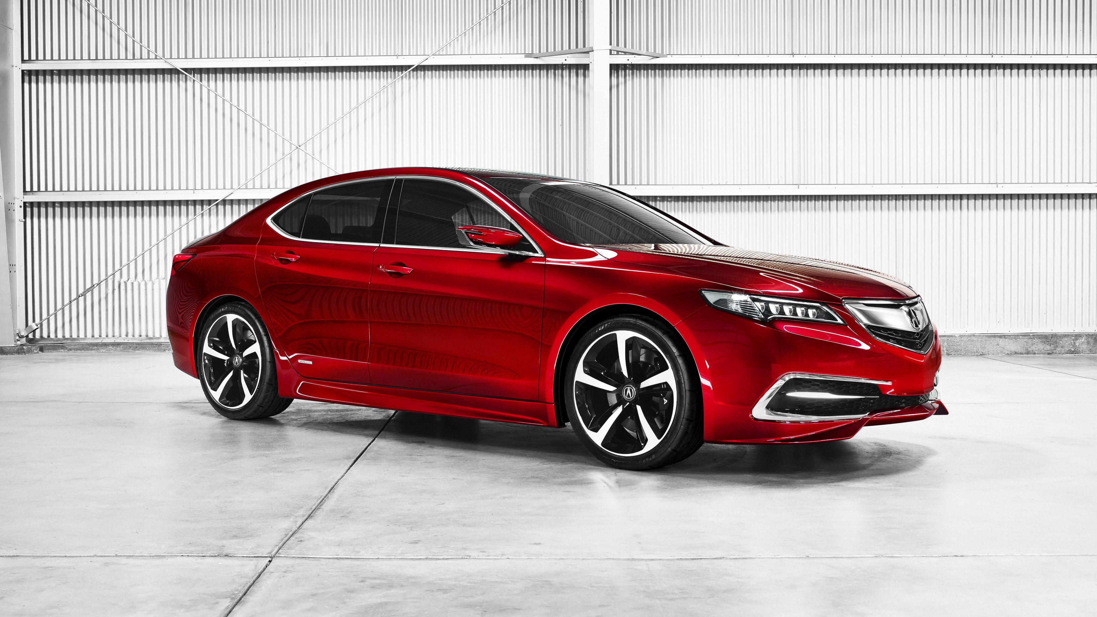 Red Acura Tlx Wallpaper
