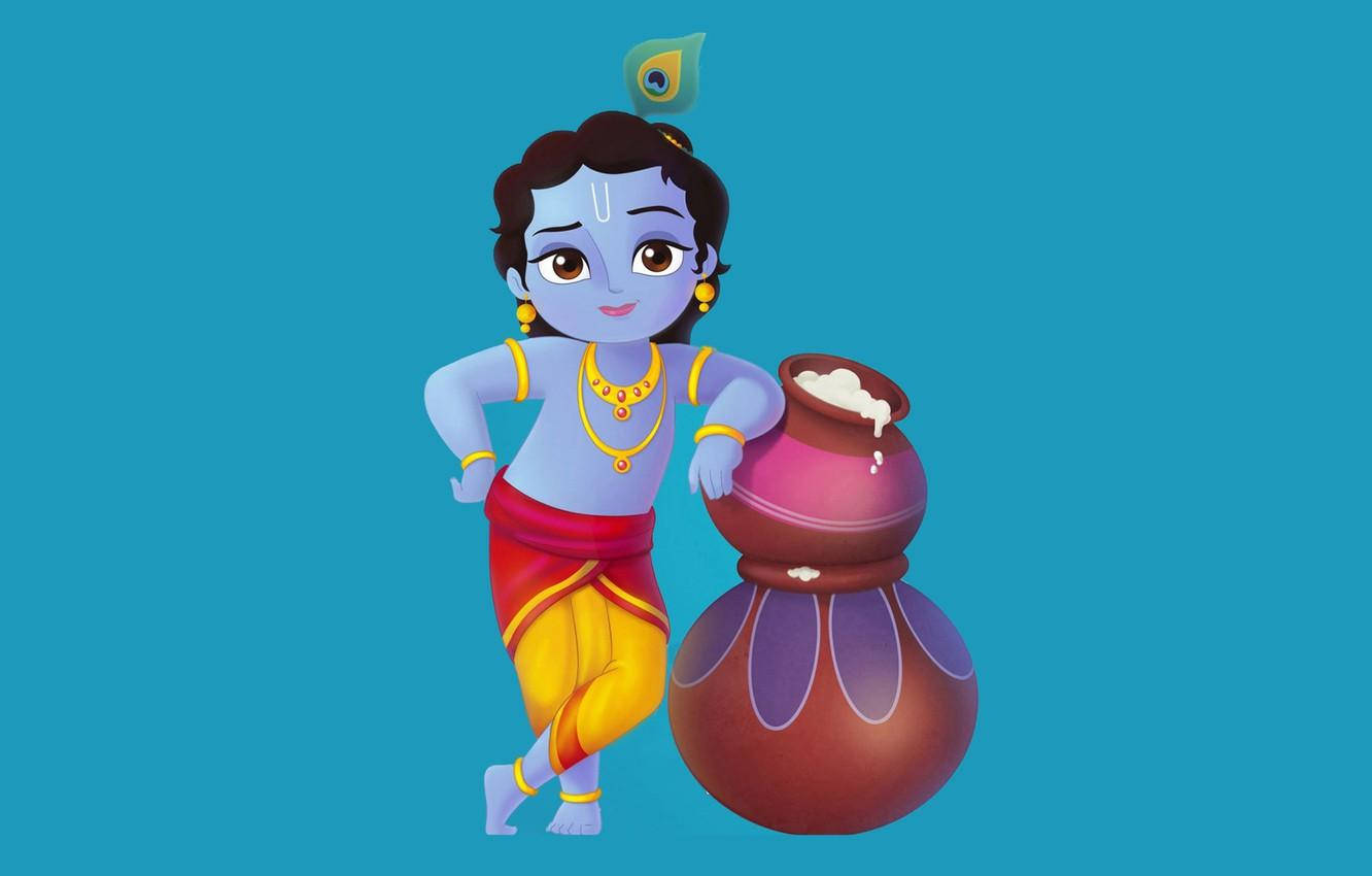 Little Krishna HD Wallpaper