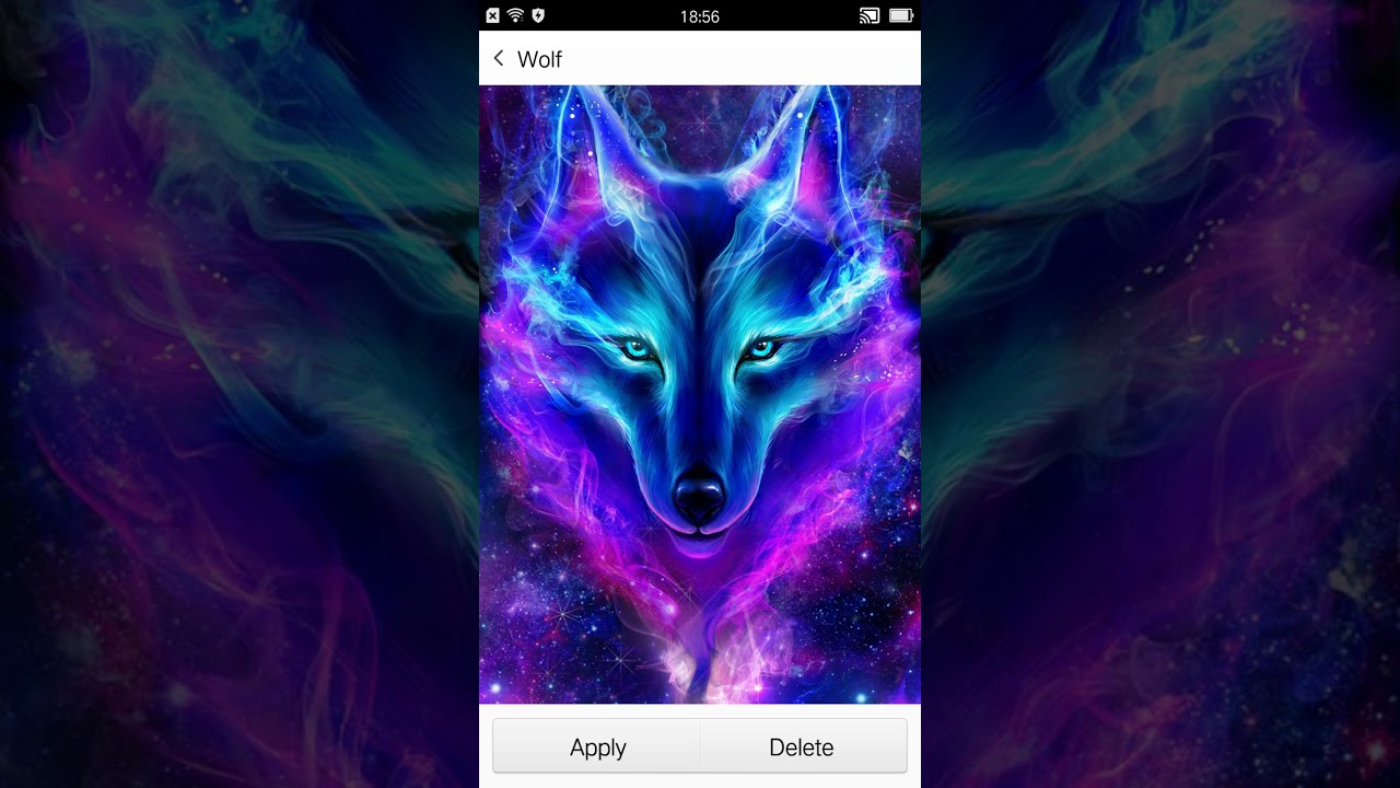 Galaxy wolf wallpaper by Thewolf42  Download on ZEDGE  117c
