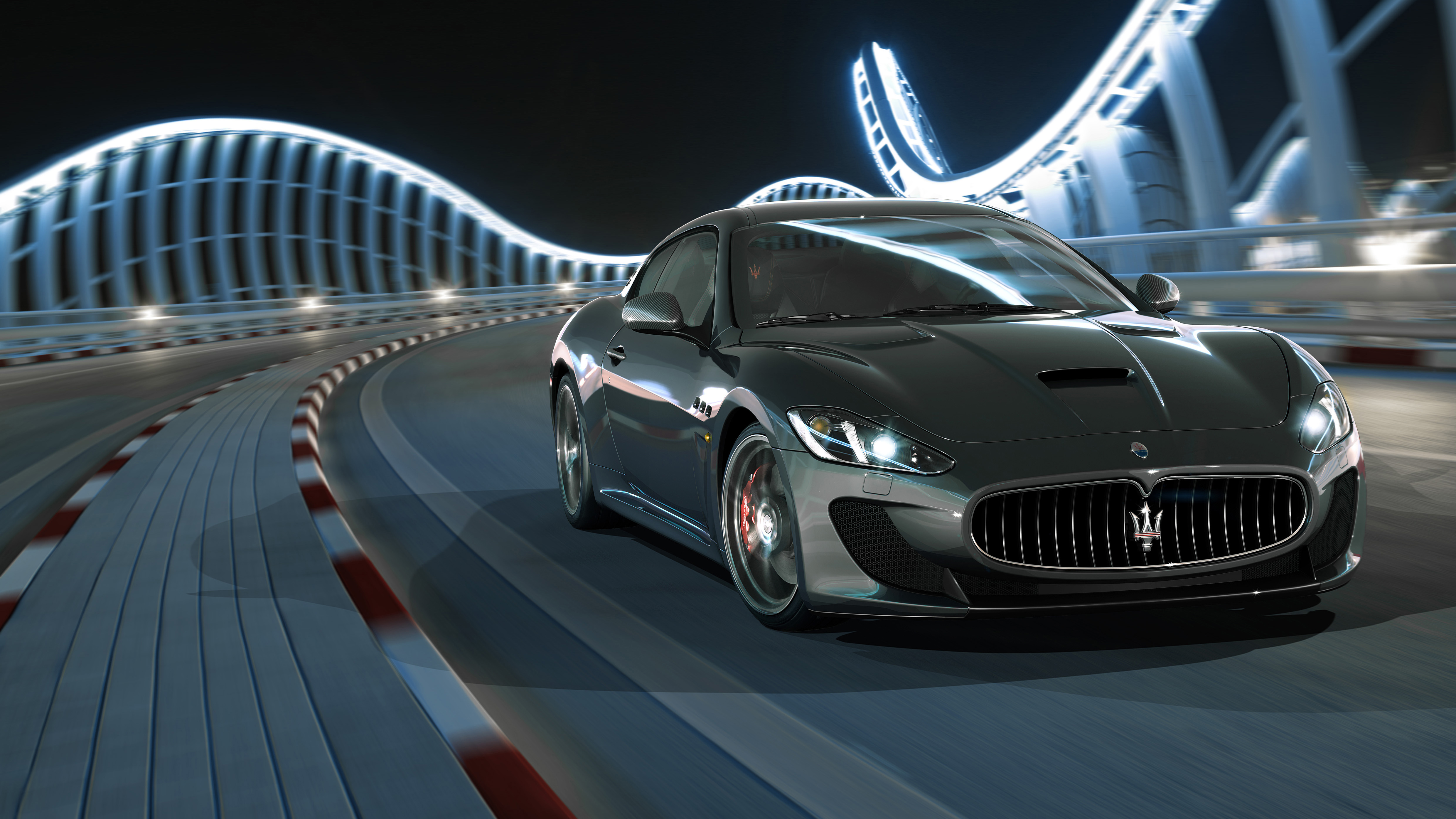 2018 Maserati GranTurismo 4K Wallpaper HD Car Wallpapers