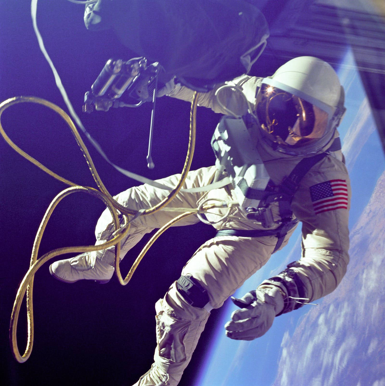 Astronaut In Space Wallpaper