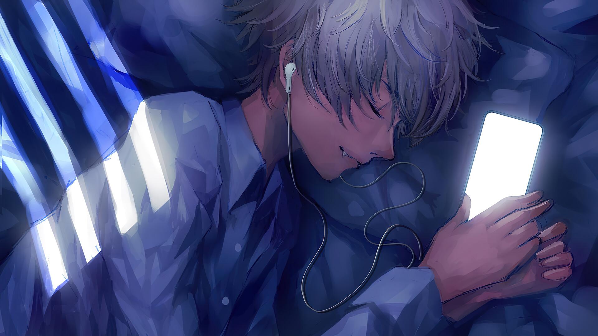Anime Boy Sleeping HD Wallpaper 8200g