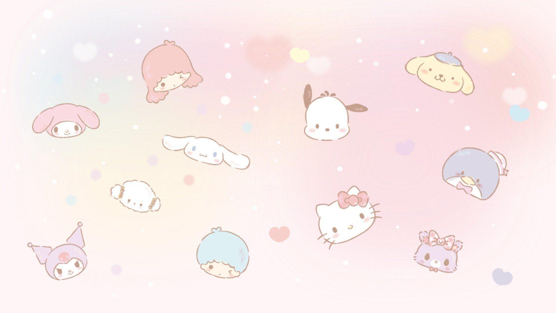 Ciao Salut On Hello Kitty iPhone Wallpaper