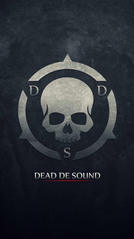 Dead De Sound Skull Wallpaper iPhone