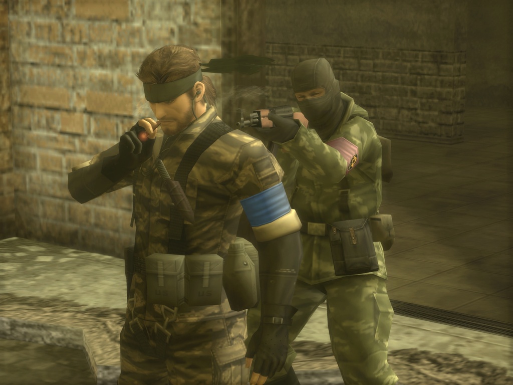 Metal Gear Solid Snake Eater Fairs Better And The HD Graphics Are