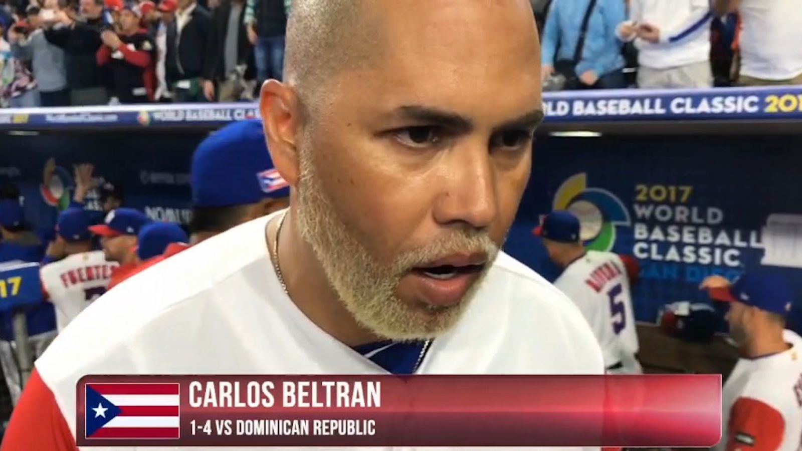 Respect Carlos Beltran S Blonde Beard