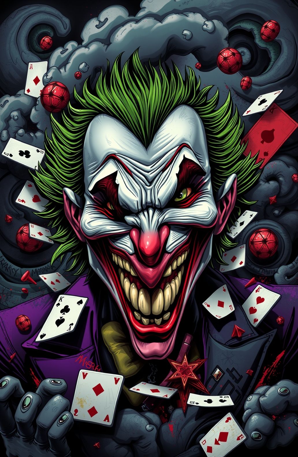 Evil Joker Wallpaper