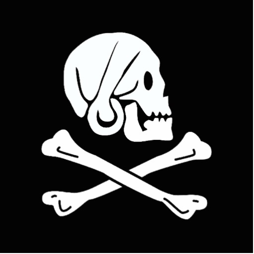 Pirate Flag Jolly Roger Photo Cutouts