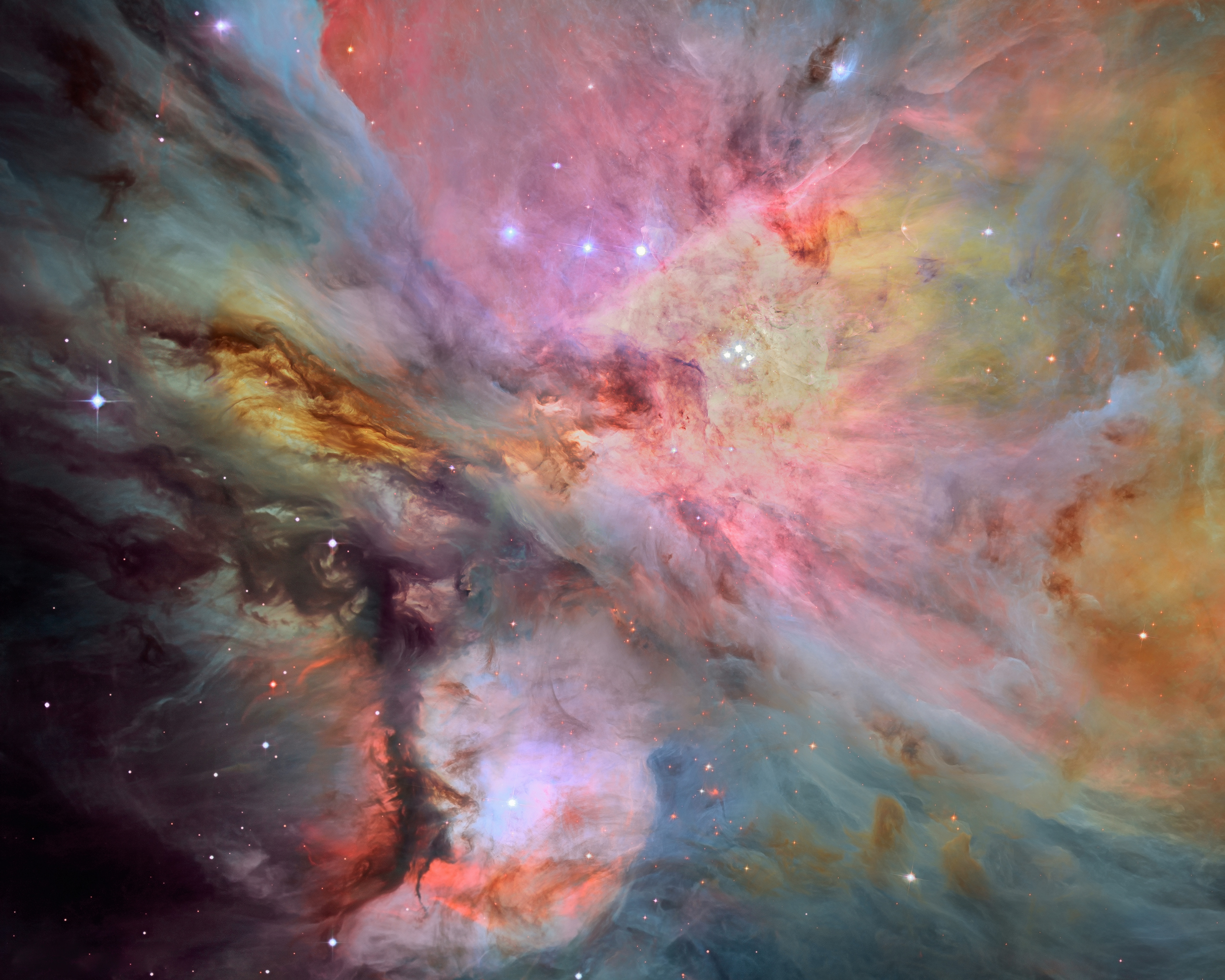 Picture Nebulae In Space Orion Nebula Messier M42