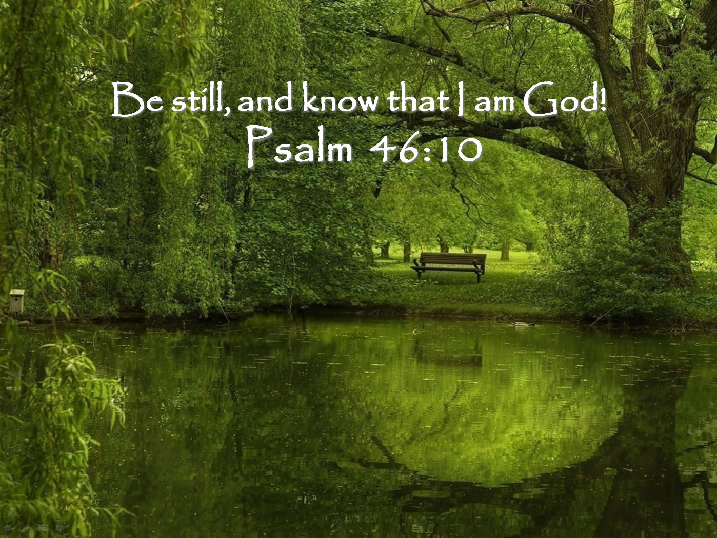 Be still and know that I am God 1398x1050