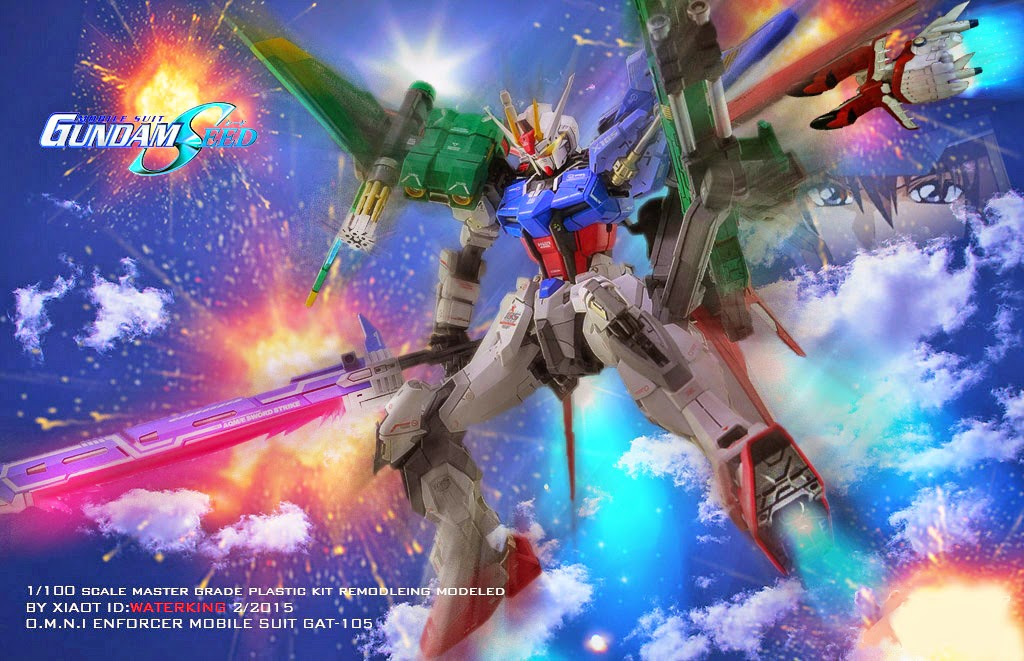GUNDAM GUY 1100 Perfect Strike Gundam Ver RM   Customized Build