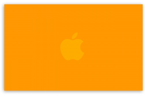 Orange Apple Wallpaper