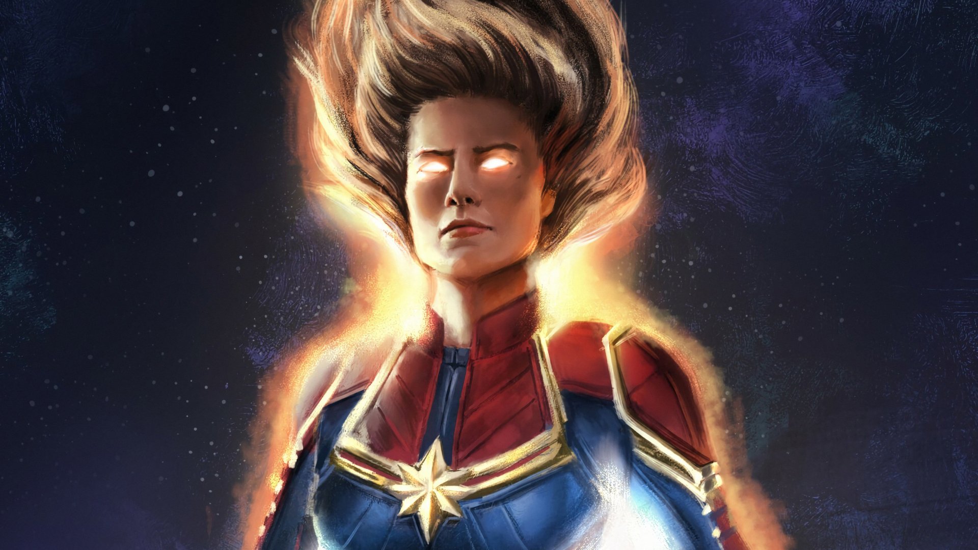 Brie Larson Blonde Movie Captain Marvel HD Wallpaper By Wilson