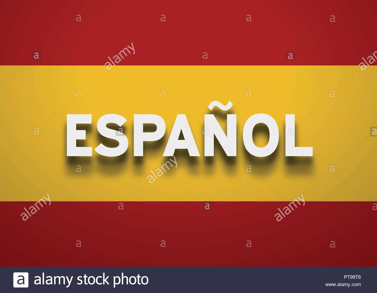 Speaking Spanish Background Stock Vector Image Art
