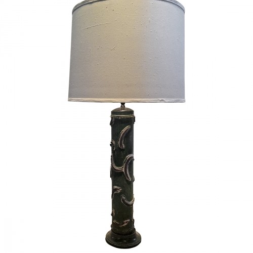 Antique Wallpaper Table Lamp