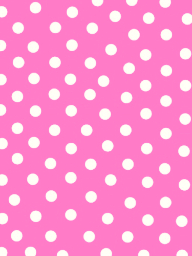 Background Girly And iPhone Image Pink Polka Dot