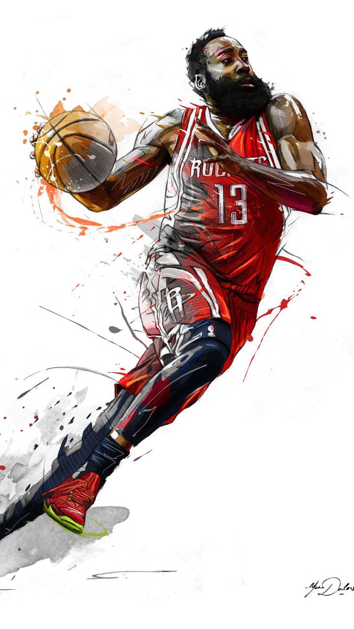 James Harden Background Picture In Nba