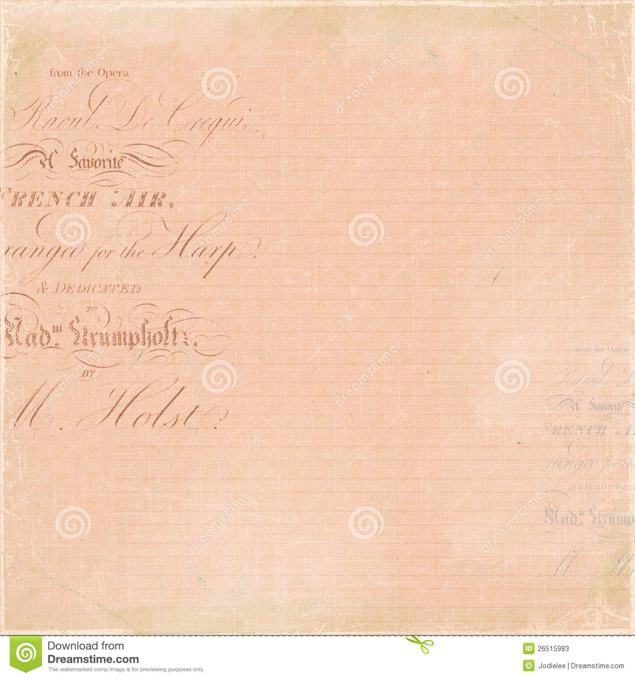 French Background Vintage Colonial Template Ppt For Pictures