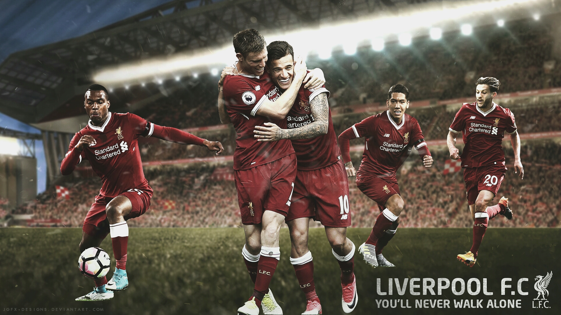 Liverpool Fc Wallpaper By Jgfx Designs On