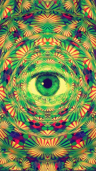 Trippy Weed iPhone