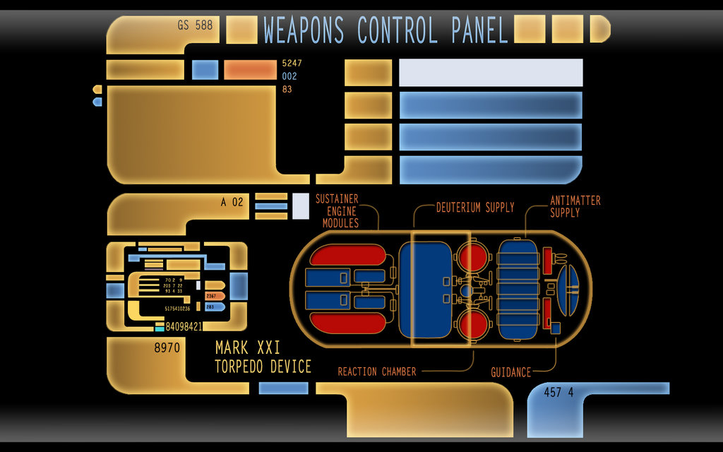 Star Trek Tng Weapons Panel By Scrappy14