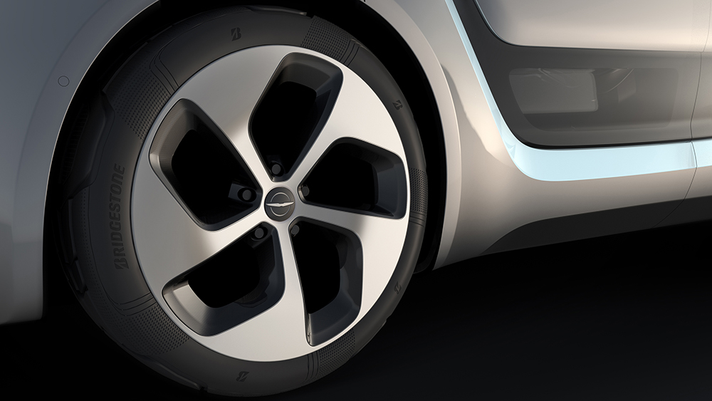Next Generation Bridgestone Tires Unveiled On All New Chrysler