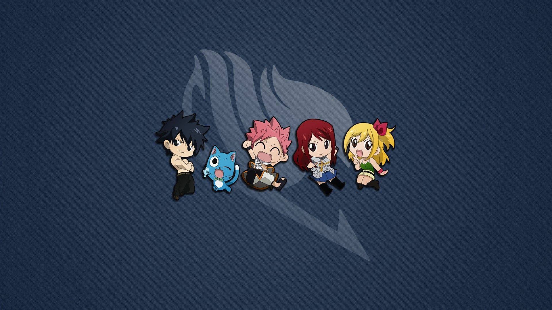 Cute Fairy Tail Characters Wallpaper Anime