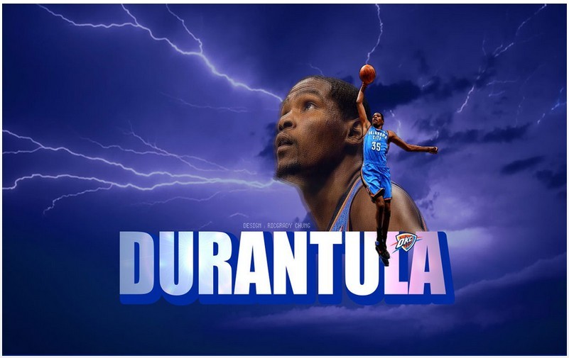 Kevin Durant With Long Arms And Legs Greatly Talented Player Nba