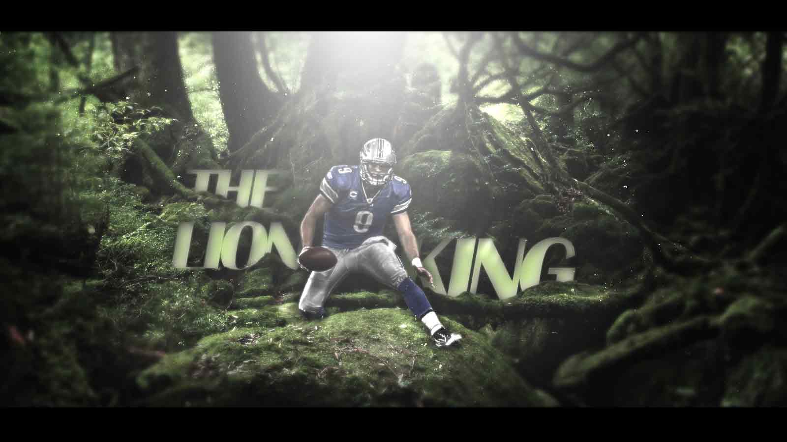 Wallpaper Matthew Stafford Lion King