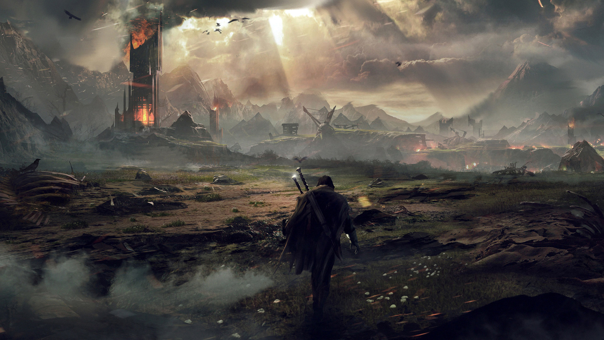 Middle Earth Shadow Of Mordor Game HD Wallpaper